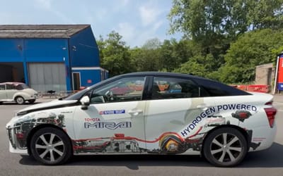 Man drives Toyota Mirai to see if hydrogen-powered cars are the future over EVs and gets one hell of a shock