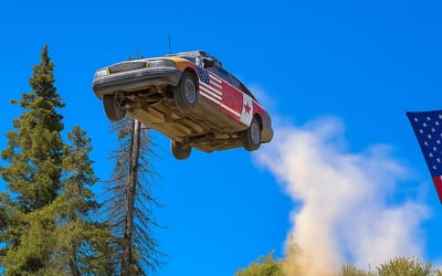 Alaska town celebrates 4th of July by launching cars off cliffs instead of fireworks