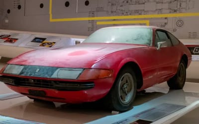 One-off Ferrari Alloy 365 GTB/4 found buried in a barn after 40 years went on to sell for $2.65 million