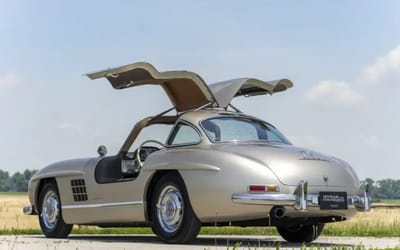 Amazing Mercedes-Benz 300SL Gullwing replica costs even more than a $430,000 Ferrari Purosangue
