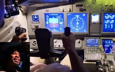 Man who's played Microsoft Flight Simulator sees if he can fly real Boeing 737 using official simulator used by pilots