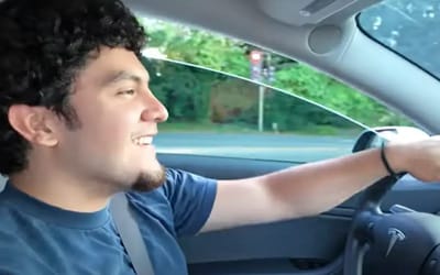 Man sees how much he can make from accepting every Uber Eats order as he tries to pay off his $26,000 used Tesla