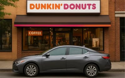 Donut even try to park outside Dunkin' Donuts in Maine. Its illegal