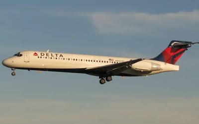 The Boeing 717 is the little brother of the 737 but is only loved by Delta Airlines