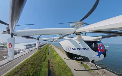 Japan’s SkyDrive partners with Suzuki to bring eVTOL taxis closer after Expo 2025 flights