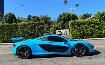 One of the rarest cars in the world spotted casually driving down Sunset Boulevard