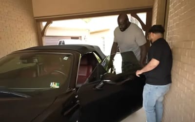 All the mods Shaquille O'Neal has made to his Dodge Hellcat Challenger for him to fit and for the car to become a beast