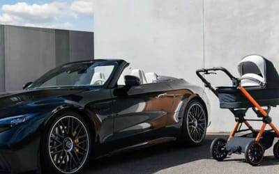 Mercedes is now selling baby strollers that cost as much as $1,000