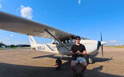 Texas man gives full breakdown of how much it costs to become a pilot after quitting 6-figure job