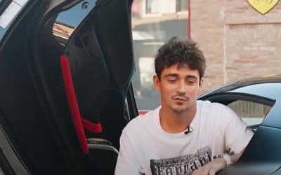 Charles Leclerc shows off what makes his Ferrari Daytona SP3 truly 1-of-1