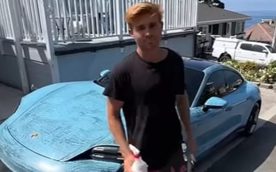 YouTuber accidentally ruins his Porsche while filming a video so he takes it to the dealership to see if they can help