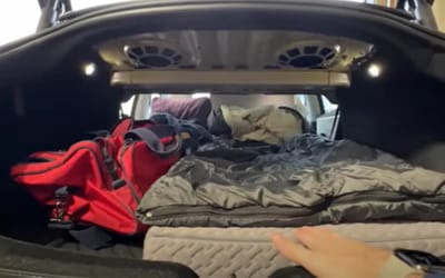 Colorado man took his Tesla Model 3 camping in below freezing temperatures to test the energy consumption and comfort in Camp Mode