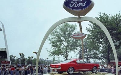 Designer's Ford Mustang original sketch he drew on his porch is nearly identical to the finished product