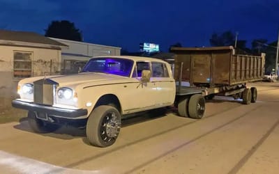 Somebody built the most American Rolls-Royce ever – a pickup