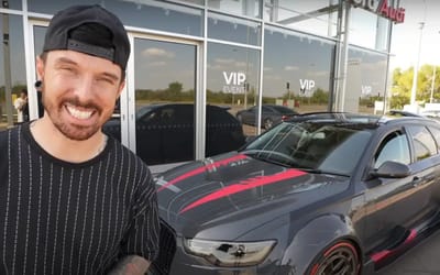 YouTuber rebuilt cheap Audi RS6 before phone call from Audi technician requested it back before it goes into US due to safety issue