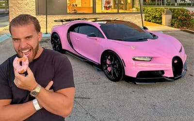 Dunkin’ Donuts worker becomes millioniare with Bugatti Chiron