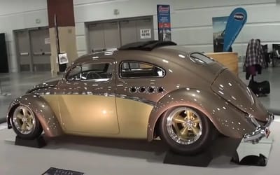 This 1956 Volkswagen Beetle was turned into the Berlin Buick