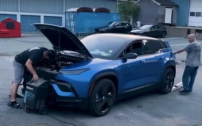 YouTuber bought Fisker Ocean for $10k to fix it for $100