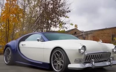 These guys built a custom Bugatti in genius way using three old cars