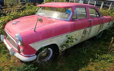 This rare Ford Consul hidden on a farm led to a secret Lotus and Mercedes treasure trove