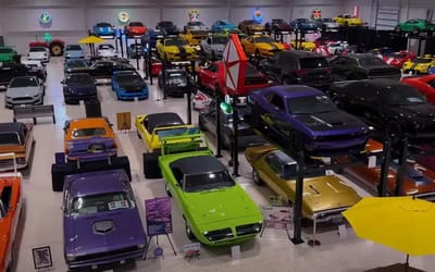 Florida billionaire has amazing muscle car collection