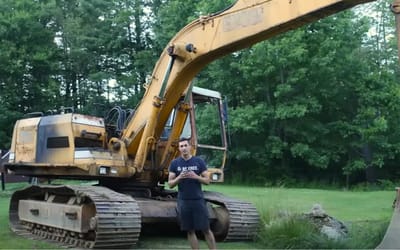 American managed to buy an 80,000lb excavator for so cheap it was the same price as eight iPhone 16s