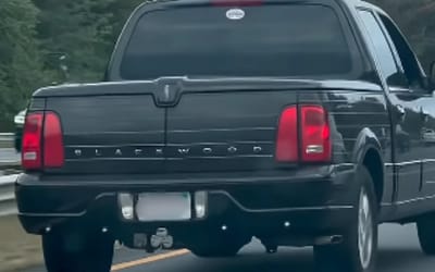 Massachusetts driver spots an incredibly rare Lincoln Blackwood cruising on the highway