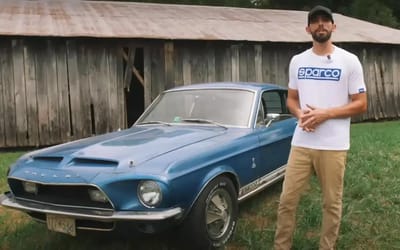 1968 Ford Mustang Shelby in magazine found after 56 years