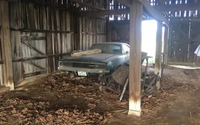 Dodge Charger that spent 43 years in barn for sale on eBay