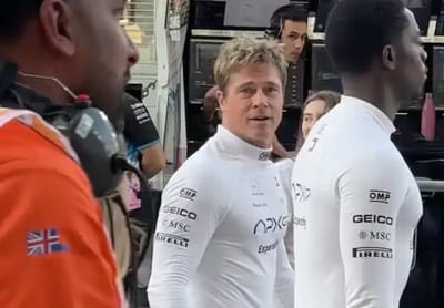 When Brad Pitt recognized Supercar Blondie there was a moment that's hard to explain