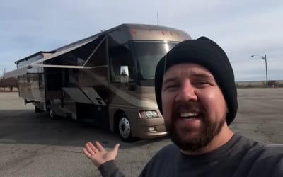 YouTuber managed to get a ‘steal deal’ flooded 2008 Winnebago RV that was full of surprises