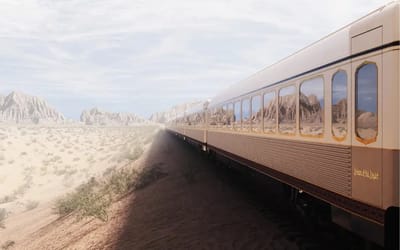 Saudi Arabia unveiled its first five-star luxury train called Dream of the Desert