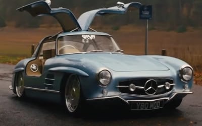 A junkyard Mercedes, a dream, and a full Gullwing build from scratch
