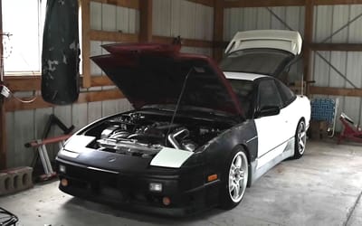 Forgotten Nissan 240SX gets emotional comeback after years in storage