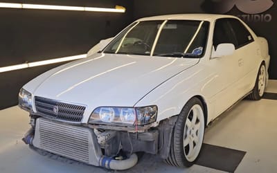 Man's mishap while drifting Toyota Chaser leads to a 'day of disasters' trying to repair