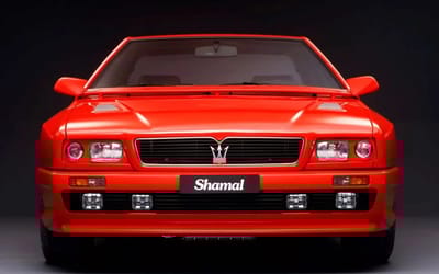 The Maserati Shamal was faster than a Ferrari Testarossa and helped to save the company