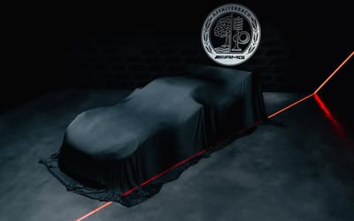 Mercedes teases a new V8 supercar to compete with Porsche