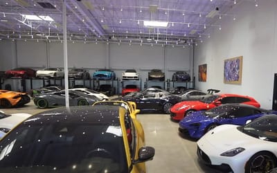 A Vegas supercar showroom will leave your jaw on the floor