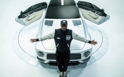 Boom boom pow to vroom vroom wow? A throwback to will.i.am's custom Mercedes