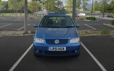 With no press car or flight available, two men take long road trip to Germany for VW Polo’s 50th birthday