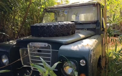 YouTube explorer stunned to find barn full of abandoned Land Rover Defenders