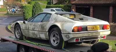 Man buys vintage Ferrari barn find left untouched for years and its mega rebuild cost