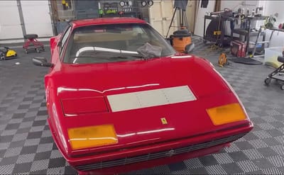 ‘Most expensive barn find’ detailers have found was an abandoned Ferrari 512 BB lost for 28 years