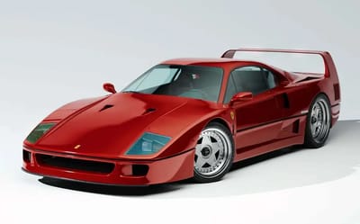 Believe it or not, this Ferrari F40 was designed to be safer, not faster