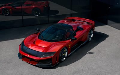 This 1200HP Ferrari can brake so quickly it feels like hitting pause on reality
