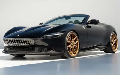 Modified Ferrari Roma Spider looks subtly different but now exceeds 200mph