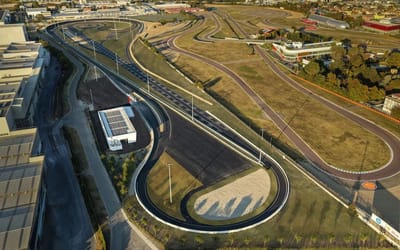 Ferrari builds 1.3-mile e-vortex track for quiet EV testing and car development