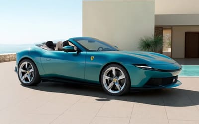 Ferrari unveils 631-HP Amalfi Spider convertible as physical buttons are back in style