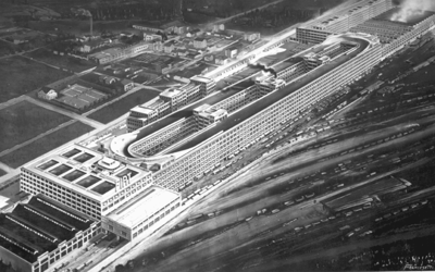 Old Fiat factory is now a retro-hotel with a rooftop garden and running track