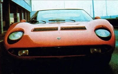 Lamborghini Miura’s first prototype is rarely seen and there’s a fair reason for that